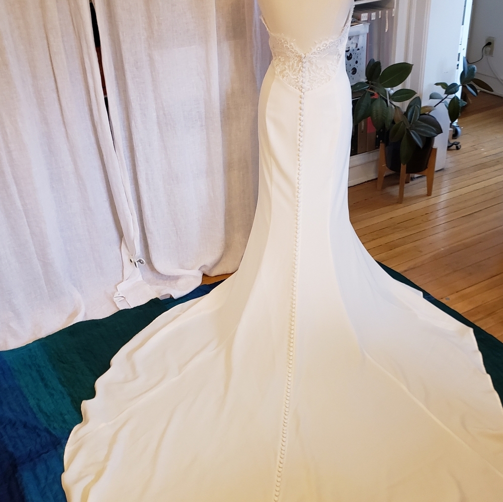 BHLDN Lucine wedding gown by Nouvelle Amsale - Picture 8 of 16